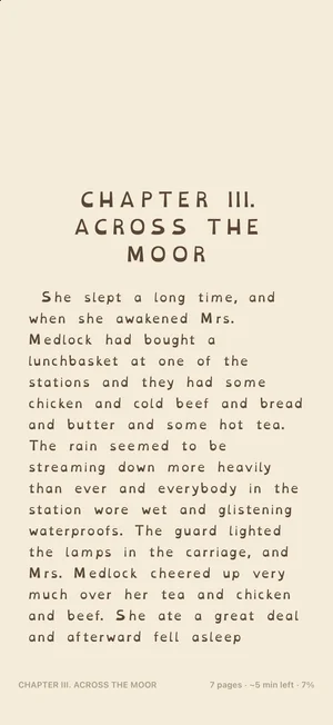Book text in OpenDyslexic with left alignment and wide spacing.
